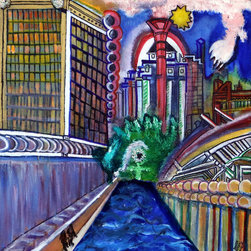 Boston Scene, Danita Clark - Paintings