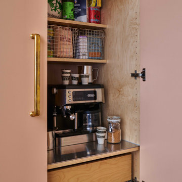 Hidden Coffee Station Design