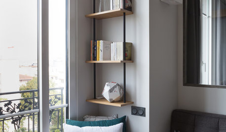 Before & After: Clever Adjustments in a One-Bedroom Parisian Unit