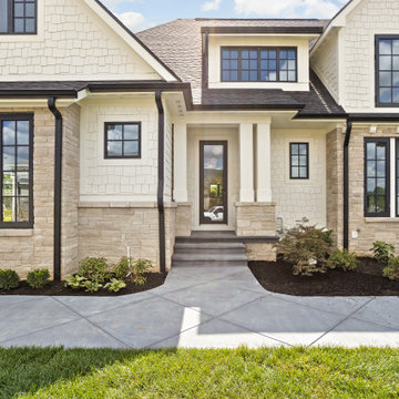 Modern Transitional Subdivision Home