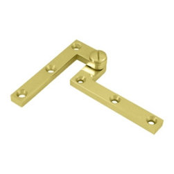 Solid Brass Pivot Hinge (4-3/8" x 5/8" x 1-7/8") - Hinges