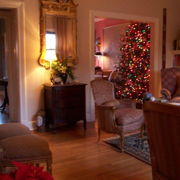 An English Mews House at Christmas