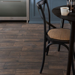 Larvik Coffee Wood Effect Porcelain Tile - Products