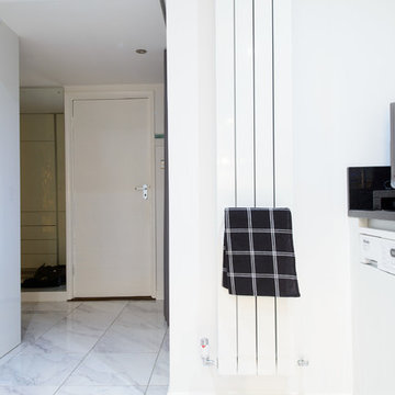 Sleek modern radiator