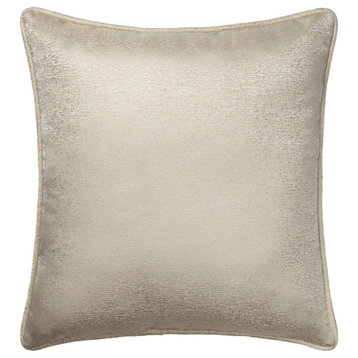 Linum Home Textiles Pixel Decorative Pillow Cover, Ivory, Square