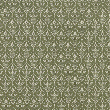 Light Green, Cameo Jacquard Woven Upholstery Fabric By The Yard