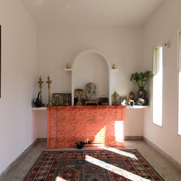 A Private Prayer Room, built in a secluded corner of the rear garden