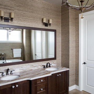Ensuite Grasscloth