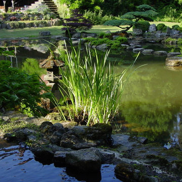 Die Gartenanlagen im ZEN-Kloster Liebenau