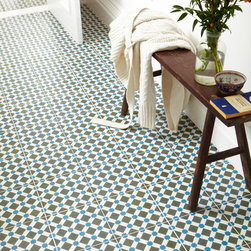 Henley Cool Patterned Ceramic Tile - Flooring