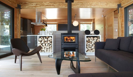 10 idées pour stocker vos bûches de bois dans la maison