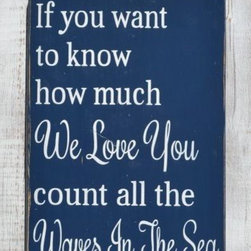 Handcrafted Beach House Decor Signs - Products