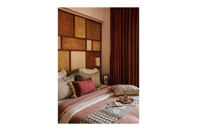Inspiration for a mediterranean master bedroom in Mumbai.