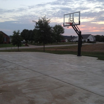Maria T's Pro Dunk Platinum Basketball System on a 47x30 in Union, MO