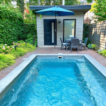 Toronto Danforth Backyard Pool