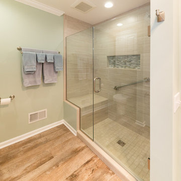 Beach toned Bathroom Remodel