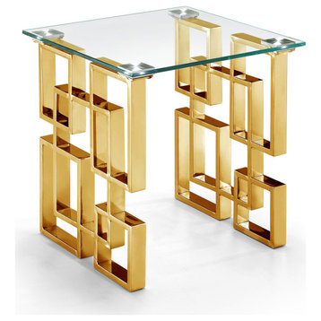 Pierre Gold End Table