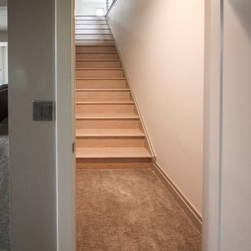 Project #66 | Modern Staircase with Twin Metal Stringers