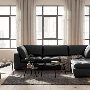 100% Top Grain Living - Uptown