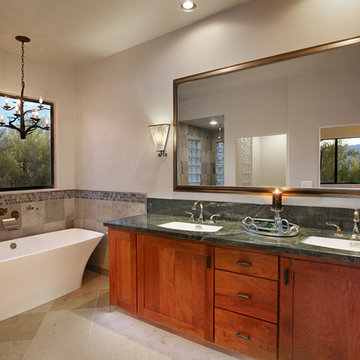 Nature inspired bathroom