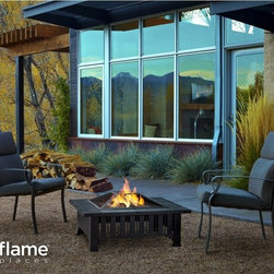 Real Flame Lafayette Fire Pit - Fire Pits