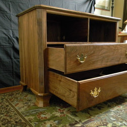 Solid Walnut Media Cabinet - Furniture