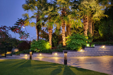 Inspiration for a coastal landscaping in Seattle.