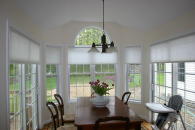 Example of a sunroom design in Boston