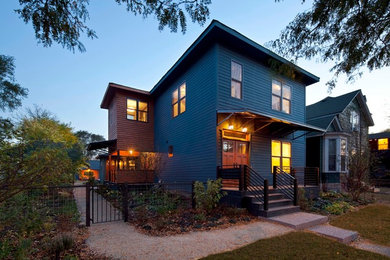 Example of a trendy exterior home design in Minneapolis