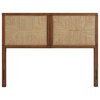 INK+IVY Seagate Handcrafted Seagrass Headboard Queen in Natural