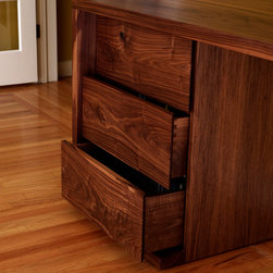 Walnut Desk and Shelves - Products