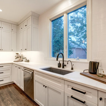 Contemporary Whole Home Renovation in Chevy Chase, MD.