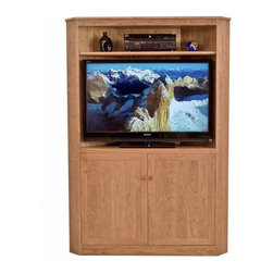 New England Shaker Corner Entertainment Center - Entertainment Centers And Tv Stands