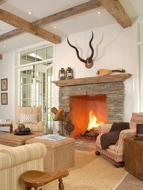 Flagstone Hearth | Houzz