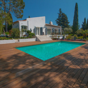 Le contour de piscine essence Thermory®