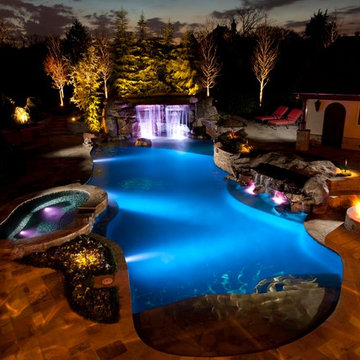 Edgewater Luxurious Mediterranean Pool - Oklahoma City