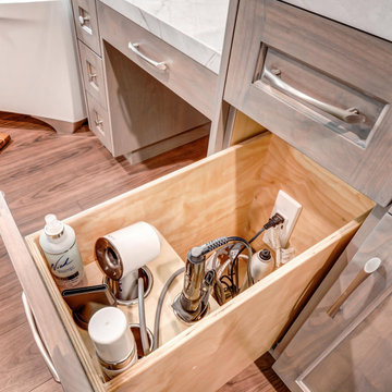 Bathroom Vanity In-Drawer Outlets