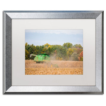 Jason Shaffer 'John Deere' Matted Framed Art, Silver Frame, White Mat, 20x16
