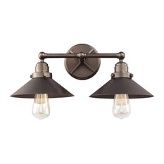 Feiss 2-Light Vanity, Bronze