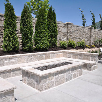 Stone used for outdoor living areas