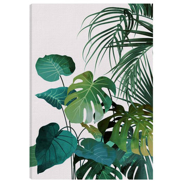 American Art Decor Tropical Leaves Outdoor Canvas Art Decor Print