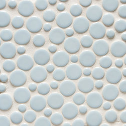 Vibe Orbit Mosiac Field in Powder Blue - Tile