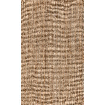 Pata Hand Woven Area Rug, Natural, 4 X 6