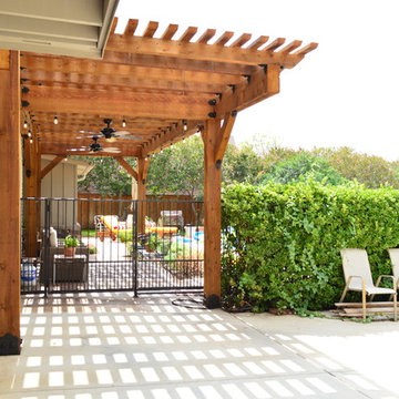 Farmer's Branch, TX, Custom Patio and Pergola