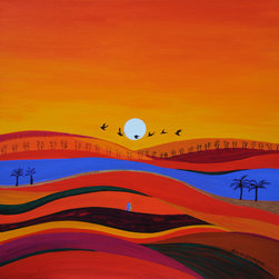 Eternity, 24 x 24 in, SOLD - Paintings