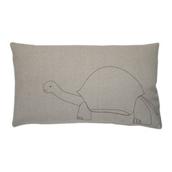 k studio - Galapagos Tortoise Pillow - Decorative Pillows