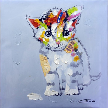 "Cat I" Wall Art, 24"x24"