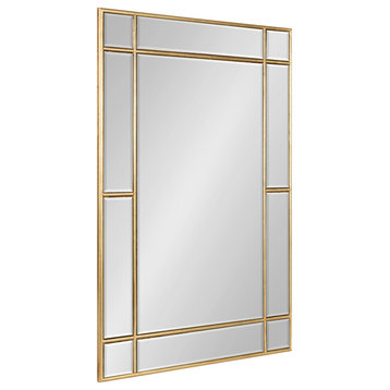 Westgate Framed Wall Mirror, Gold 20x30