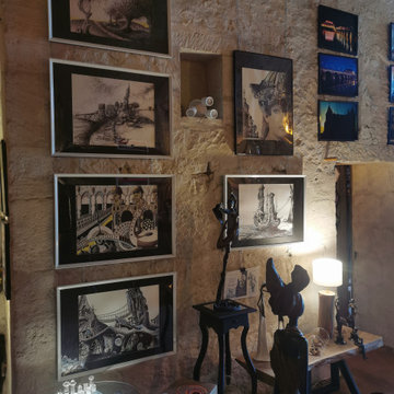 Aménagement de magasin dasn un site troglodytique du XVIème siècle