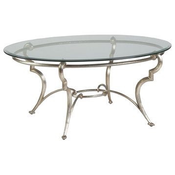 Colette Oval Cocktail Table